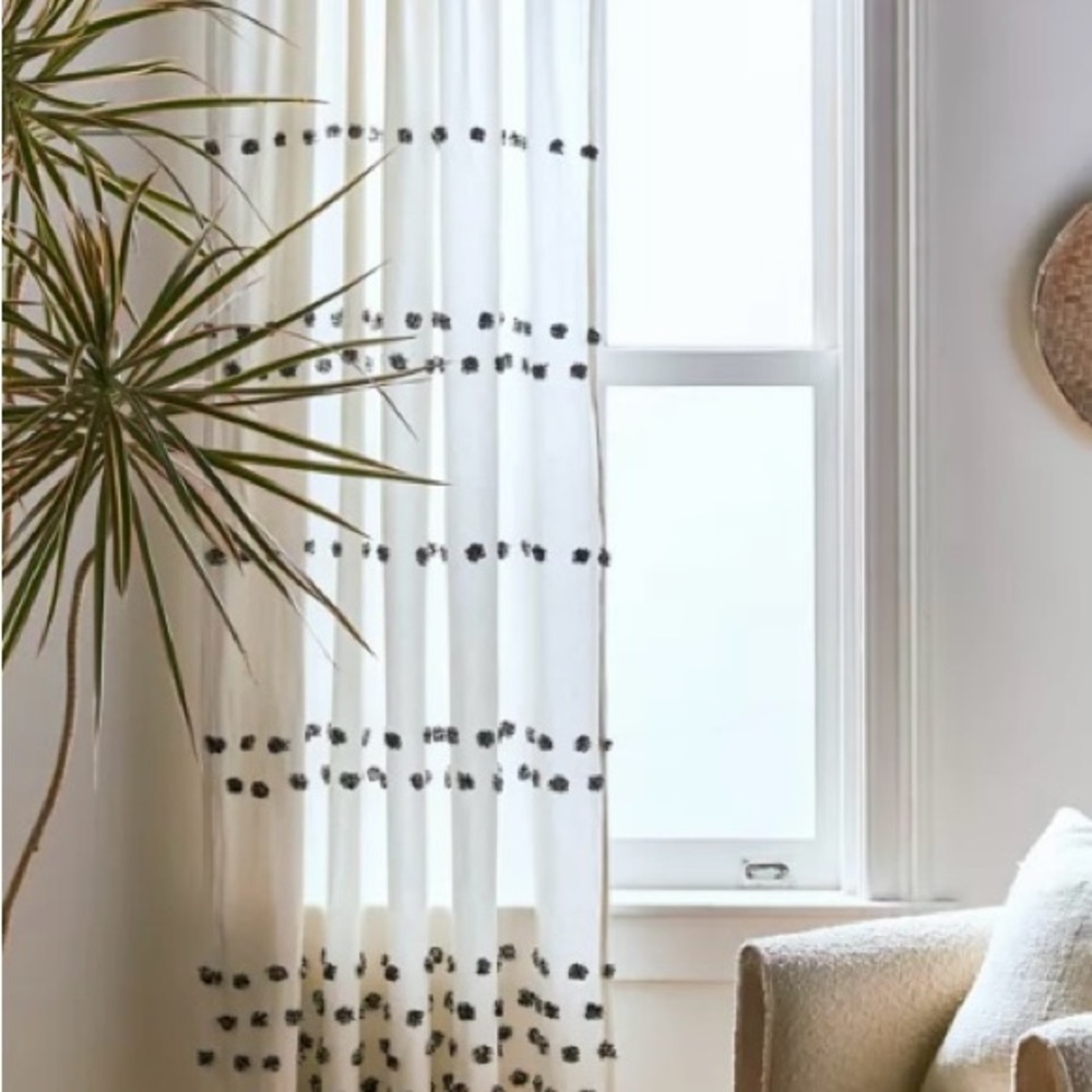 Urban Outfitters Curtains- 4 Panels